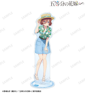 描き下ろし 中野三玖 アロハシャツver. BIGアクリルスタンド