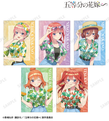 描き下ろし アロハシャツver. ブロマイド5枚セット