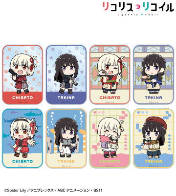 【1000点以上】アニメ、キャラクターグッズ　紙、シール類なし リコリス・リコイル_描き起こし 錦木千束 Art by 荒* ちびキャラ