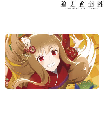 ホロと巡る四季の物語：「お正月」ビジュアル マルチデスクマット