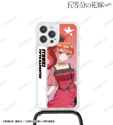 rockin’starコラボ 描き下ろし 中野五月 ロックアイドルver. ショルダーiPhoneケース