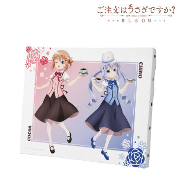 描き下ろし ココア&チノ 素敵なティータイムver. キャンバスボード