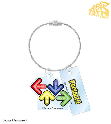 4種類セット コナクレ レジェンド筐体 アクリルキーホルダー DDR ダンレボ ミュージックキーホルダー レコード Ver.D－WAN パープル