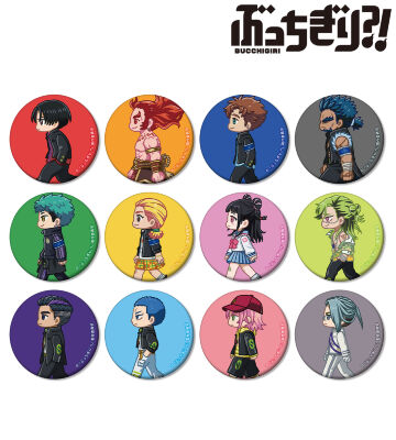 トレーディング ちびとこ マット缶バッジ