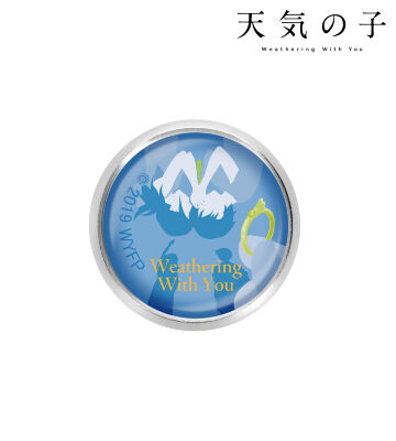 ガラスマグネットピンバッジ