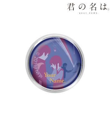 ガラスマグネットピンバッジ