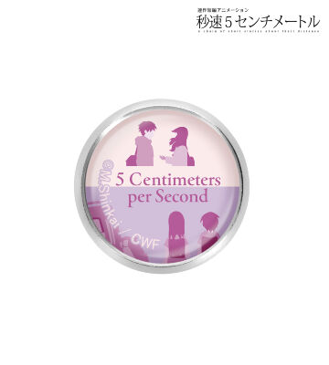 ガラスマグネットピンバッジ