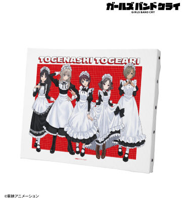 描き下ろし トゲナシトゲアリ 集合 メイド風ver. キャンバスボード