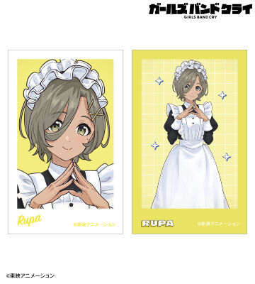 描き下ろし ルパ メイド風ver. インスタントカメラ風イラストカード2枚セット