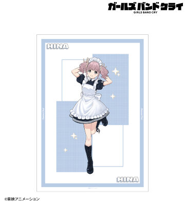 描き下ろし ヒナ メイド風ver. A3マット加工ポスター