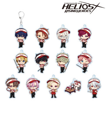 キーホルダー　全11種セット 「エリオスライジングヒーローズ POP UP STORE in SHIBUYA109 トレーディングアクリルチャーム ver.B(DISP!!!2023)」 エリオスライジングヒーローズ』POP UP SHOP in OIOIが開催決定