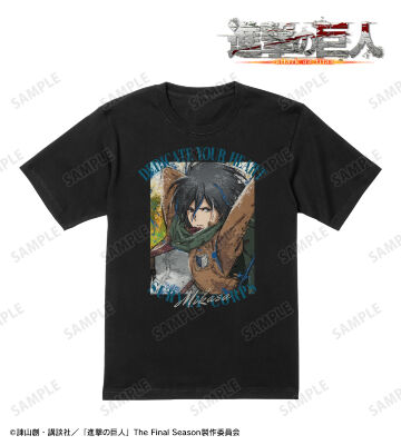 ミカサ grunge CANVAS Tシャツ
