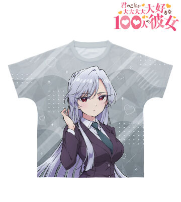 君のことが大大大大大好きな100人の彼女 Tシャツ フリーサイズ 漫画 アニメ Tシャツ（君のことが大大大大大好きな100人の彼女展） | goods