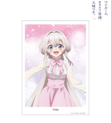 描き下ろし とわ パーティーver. A3マット加工ポスター