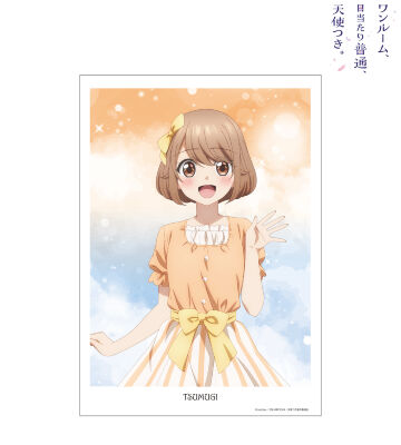 描き下ろし 堤つむぎ パーティーver. A3マット加工ポスター