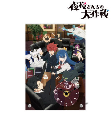 キービジュアル アクリルスタンド時計