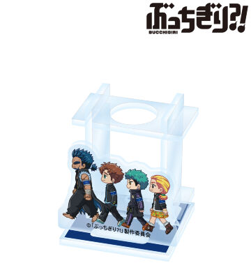 魅那斗會 ちびとこ アクリルペンスタンド