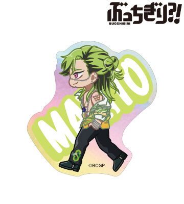 神 摩利人 ちびとこ オーロラステッカー