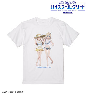 描き下ろし 納沙 幸子&ヴィルヘルミーナ 海辺ver. Tシャツ