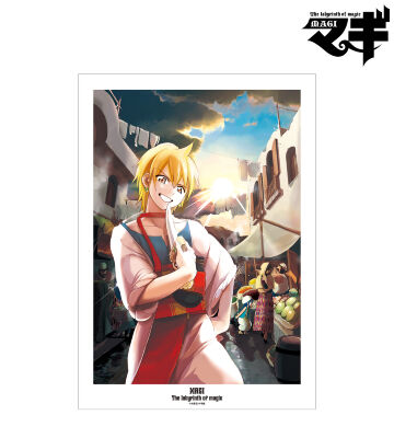 2巻表紙イラスト A3マット加工ポスター