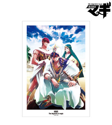 4巻表紙イラスト A3マット加工ポスター