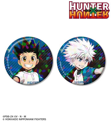 ファイターズ / 描き下ろし ゴン&キルア ホログラム缶バッジセット