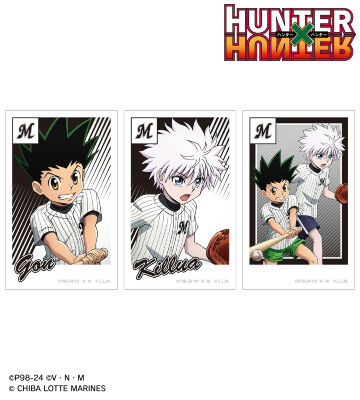 マリーンズ / 描き下ろし ゴン&キルア インスタントカメラ風イラストカード3枚セット