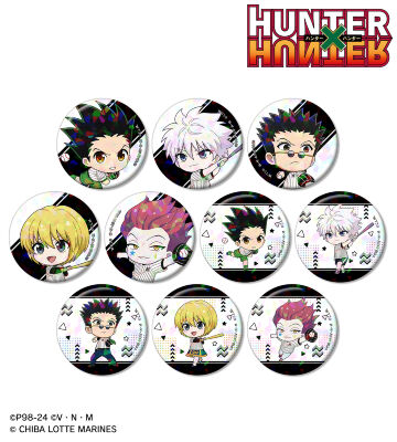 マリーンズ / トレーディング ちびキャラ ホログラム缶バッジ