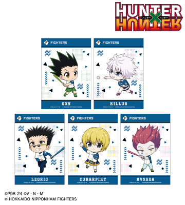 ファイターズ / ちびキャラ ブロマイド5枚セット