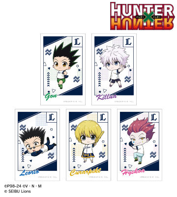 ライオンズ / ちびキャラ インスタントカメラ風イラストカード5枚セット