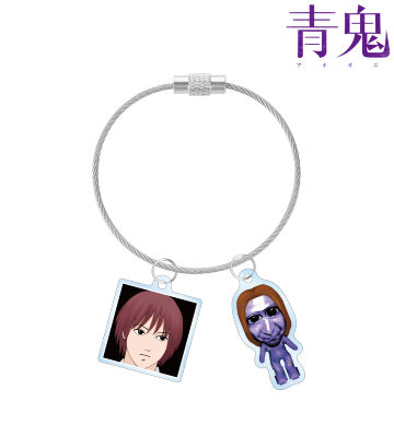 青鬼 - たけし&たけし鬼 2連ワイヤーアクリルキーホルダー