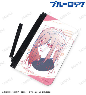 千切 豹馬 lette-graph PUレザーフラットポーチ