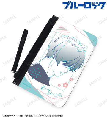 糸師 凛 lette-graph PUレザーフラットポーチ