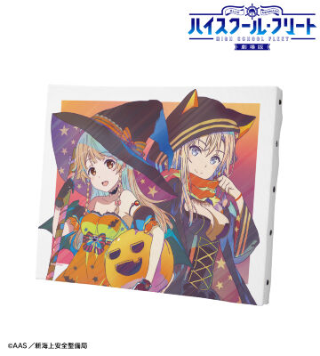 描き下ろし 納沙 幸子&ヴィルヘルミーナ ハロウィンver. Ani-Art clear label 第2弾 キャンバスボード