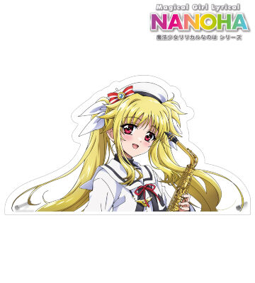 描き下ろし フェイト・T・ハラオウン 吹奏楽ver. 特大ダイカットアクリルパネル