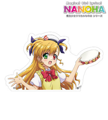 描き下ろし 高町ヴィヴィオ 吹奏楽ver. 特大ダイカットアクリルパネル