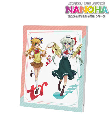 描き下ろし 高町ヴィヴィオ&クリス&アインハルト・ストラトス&アスティオン 吹奏楽ver. キャンバスボード