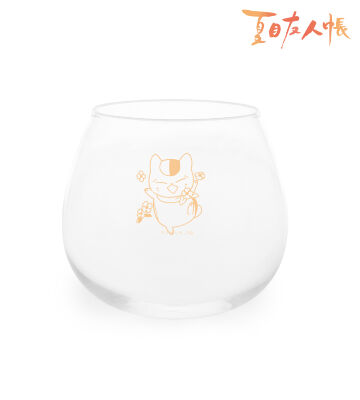 ニャンコ先生 15周年ちびキャライラスト ゆらゆらグラス