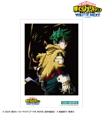 緑谷出久 A3マット加工ポスター ver.A