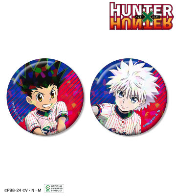 スワローズ / 描き下ろし ゴン&キルア ホログラム缶バッジセット