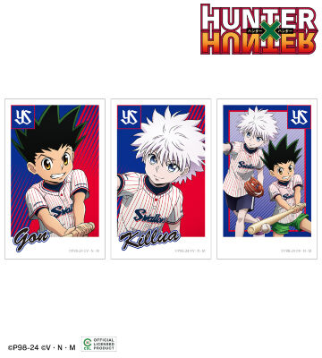 スワローズ / 描き下ろし ゴン&キルア インスタントカメラ風イラストカード3枚セット