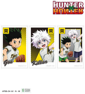 タイガース / 描き下ろし ゴン&キルア インスタントカメラ風イラストカード3枚セット