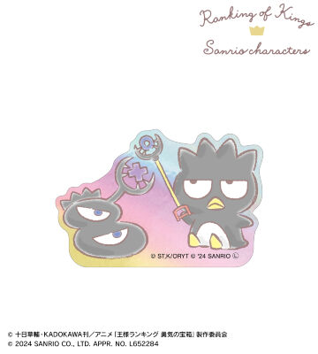 カゲ×バッドばつ丸 オーロラステッカー