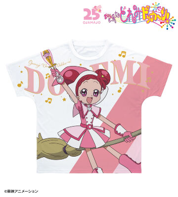 描き下ろし どれみ 魔女界へ行くどれみたちver. フルグラフィックTシャツ