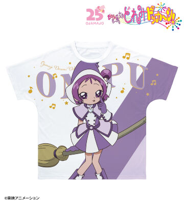 描き下ろし おんぷ 魔女界へ行くどれみたちver. フルグラフィックTシャツ