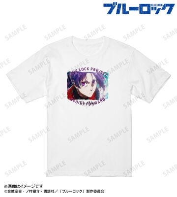 御影 玲王 grunge CANVAS Tシャツ
