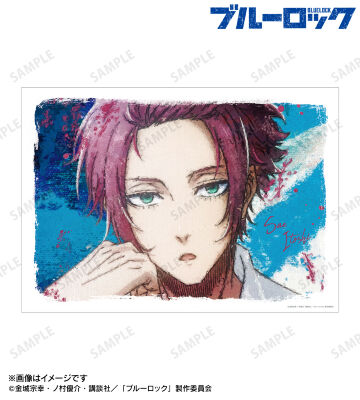 糸師 冴 grunge CANVAS A3マット加工ポスター
