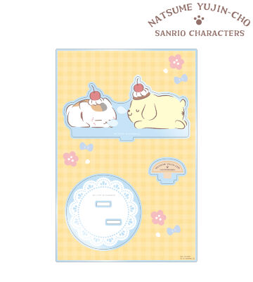 ニャンコ先生×ポムポムプリン パーツ付きBIGアクリルスタンド ver.A