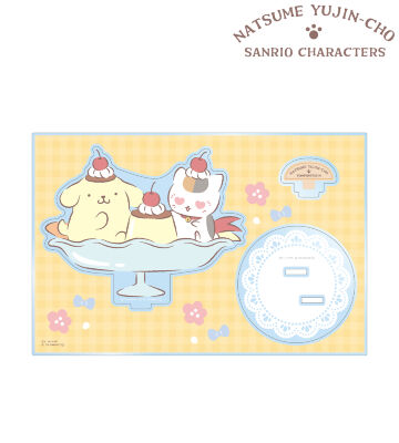 ニャンコ先生×ポムポムプリン パーツ付きBIGアクリルスタンド ver.B