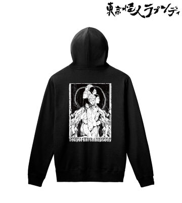 バックプリントパーカー